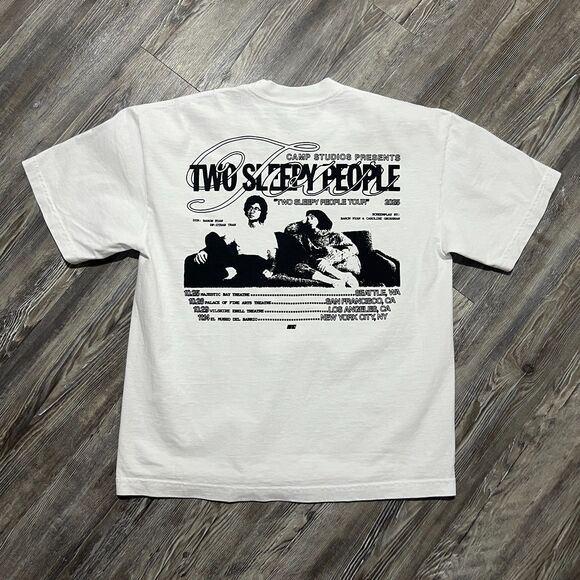 Los Angeles Apparel Other - Two Sleepy People Tour Graphic Tee Medium